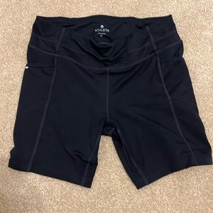 Athleta running shorts, medium